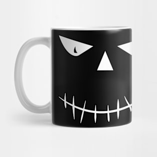 Scary Face Halloween Design Mug